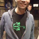 OXID Developer Meet-Up Leipzig 2011 - Joscha Krug is proud on his OXID Commons shirt OXID Developer Meet-Up Leipzig 2011 - Joscha Krug is proud on his OXID Commons shirt